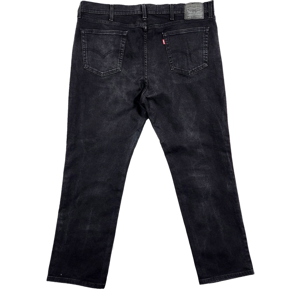 Levis 541 Jeans Mens 42x31 Wide Leg Black Straight Baggy Y2K Normcore